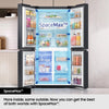Samsung RF50C532EB1/EU American Fridge Freezer - Black - E Rated