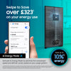 Samsung RS70F64KEFEU American Fridge Freezer - Black - E Rated
