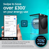 Samsung WW11DG5B25ABEU 11Kg Washing Machine with 1400 rpm - Black - A Rated