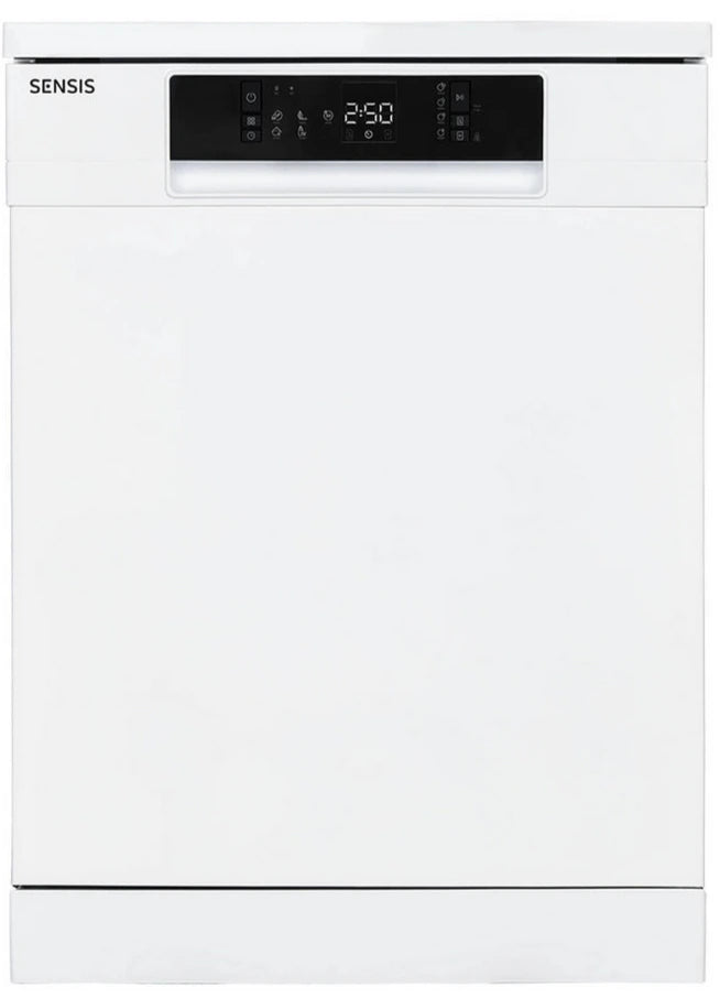 Sensis DWF0114FSDW Standard Dishwasher - White - D Rated