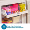 Sensis RFCMBI015450EW Integrated Frost Free Fridge Freezer with Sliding Door Fixing Kit - White - E Rated