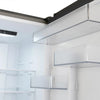 Sensis RFCMF0160ES 60cm wide Frost Free Fridge Freezer - Silver - E Rated