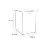Sensis RFUCF01L54EW 55cm wide Larder Fridge - White - E Rated