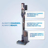 Shark BU3621UKT Cordless Stick Vacuum Cleaner - 40 Minutes Run Time - Glacier Blue