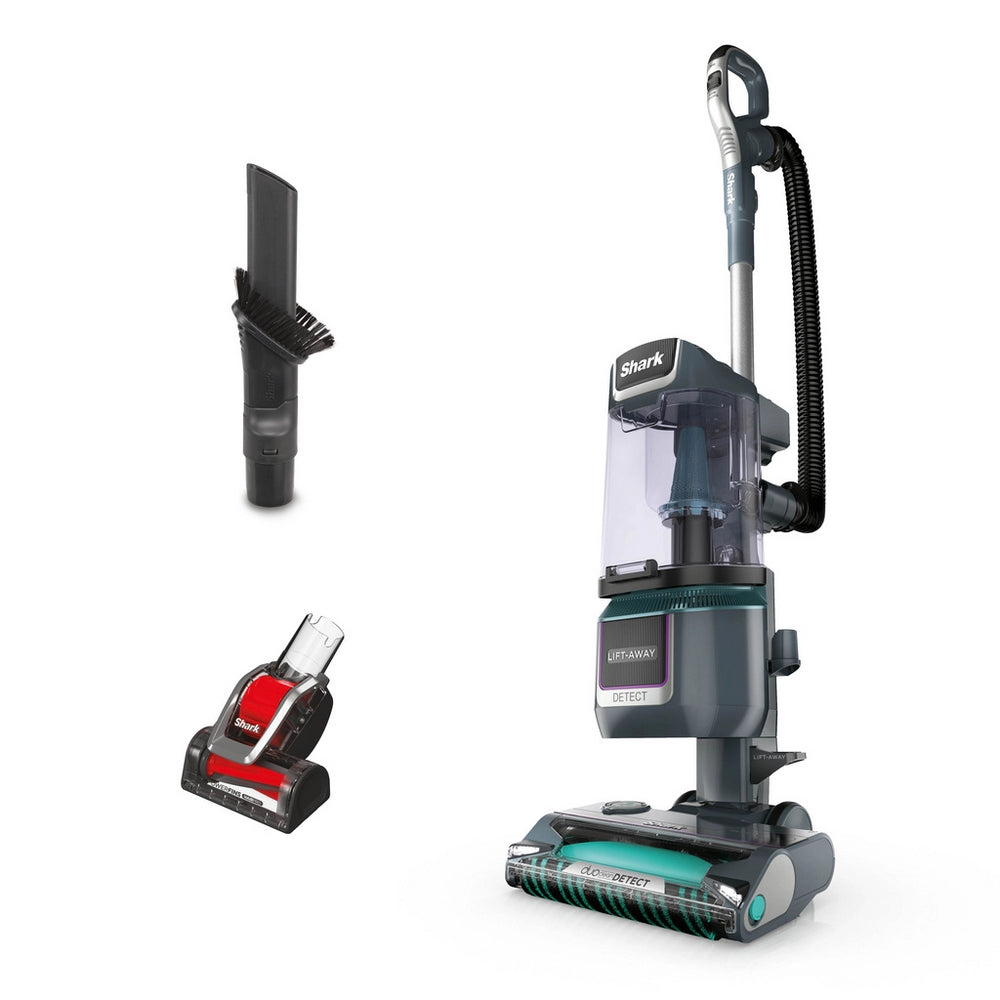 Shark LA791UKT XL Detect Pet Pro Upright Corded Vacuum - Adriatic Teal / Silver