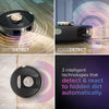 Shark RV2820VEUK PowerDetect Self-Empty Robot Vacuum  - 100 Min Minutes Run Time - Black