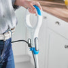 Shark S6001UK Klik n'Flip Manual Steam Pocket Mop - White/Blue Bird Blue