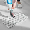 Shark S6001UK Klik n'Flip Manual Steam Pocket Mop - White/Blue Bird Blue