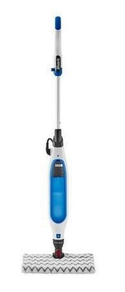 Shark S6001UK Klik n'Flip Manual Steam Pocket Mop - White/Blue Bird Blue