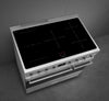 Smeg C92IMX2 Symphony Classic 90cm Electric Range Cooker with Induction Hob - S/Steel