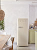 Smeg FAB28RCR6UK Retro 60cm wide Frost Free Fridge Freezer - Cream - Right Hand Hinge - C Rated