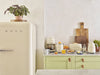 Smeg FAB28RCR6UK Retro 60cm wide Frost Free Fridge Freezer - Cream - Right Hand Hinge - C Rated