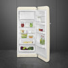 Smeg FAB28RCR6UK Retro 60cm wide Frost Free Fridge Freezer - Cream - Right Hand Hinge - C Rated