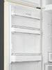 Smeg FAB30LCR6UK Retro 60cm wide Fridge Freezer - Cream - Left Hand Hinge - C Rated