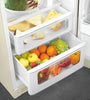 Smeg FAB30RCR6UK Retro 60cm wide Fridge Freezer - Cream - Right Hand Hinge - C Rated
