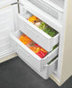 Smeg FAB32LCR6UK Retro 60cm wide Fridge Freezer - Cream - Left Hand Hinge - C Rated