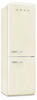 Smeg FAB32RCR6UK Retro 60cm wide Fridge Freezer - Cream - Right Hand Hinge - C Rated