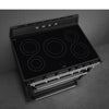 Smeg Victoria TR90IBL2 90cm Electric Range Cooker with Induction Hob - Black