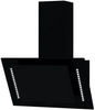 Cata UBARUNW6 60cm Angled Glass RF Hood with White Ambient Light - Black