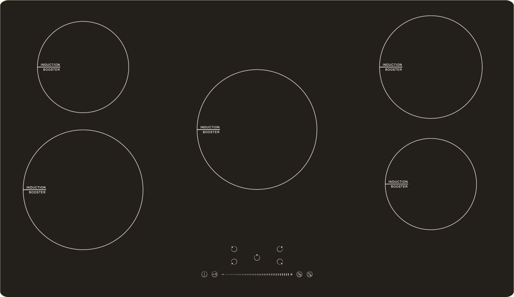 Cata UBIND90F 90cm Induction Hob - Black