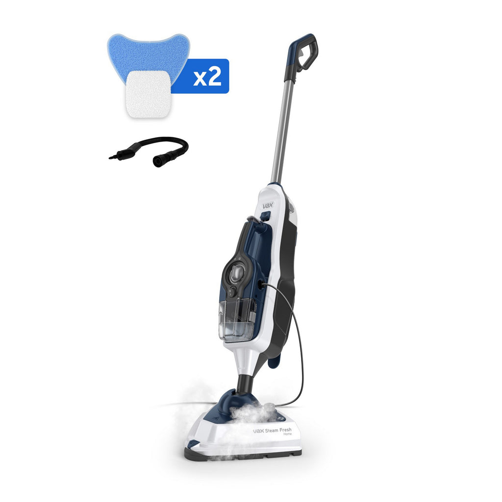 Vax CDST-SFXS Steam Fresh Home Steam Cleaner - White & Navy Blue