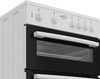 Zenith ZE605W 60cm Electric Cooker with Ceramic Hob - White