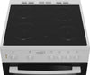 Zenith ZE605W 60cm Electric Cooker with Ceramic Hob - White