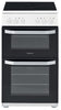 Hotpoint HD5V92KCW 50cm Electric Cooker with Ceramic Hob - White