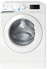 Indesit Push&Go BWE81496XWVUK 8Kg Washing Machine with 1400 rpm - White - A Rated