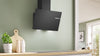 Bosch Serie 2 DWK65DK60B 60cm Chimney Hood - Black Glass