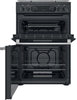 Cannon CD67G0C2CA 60cm Gas Cooker - Dark Grey