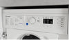 Indesit BIWDIL861485 8Kg / 6Kg Integrated Washer Dryer with 1400 rpm - White - D  Rated