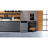 Hotpoint HFC3C26WCXUKN Standard Dishwasher - Inox - E Rated