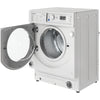 Indesit BIWDIL861485 8Kg / 6Kg Integrated Washer Dryer with 1400 rpm - White - D  Rated