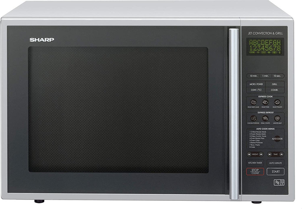 Sharp R959SLMAA 40L Combination Microwave Oven - Black/Silver