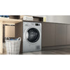 Hotpoint NTM1192SSKUK 9Kg Heat Pump Condenser Tumble Dryer - Silver - A++ Rated