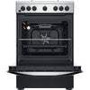 Indesit IS67G5PHX 60cm Dual Fuel Cooker - Inox