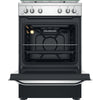 Hotpoint HS67G2PMX 60cm Gas Cooker - Inox