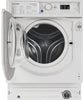 Indesit BIWDIL861485 8Kg / 6Kg Integrated Washer Dryer with 1400 rpm - White - D  Rated