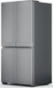 Hotpoint HQ9B2LG 91cm American Fridge Freezer - Inox - E Rated