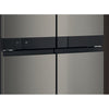 Hotpoint HQ9U2BLG  American Fridge Freezer - Black Stainless - E Rated