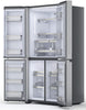 Hotpoint HQ9B2LG 91cm American Fridge Freezer - Inox - E Rated