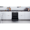 Indesit IS67G5PHX 60cm Dual Fuel Cooker - Inox