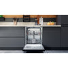 Hotpoint H3BL626BUK Semi Integrated Standard Dishwasher - Black - E Rated