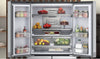 Hotpoint HQ9B2LG 91cm American Fridge Freezer - Inox - E Rated