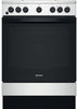 Indesit IS67G5PHX 60cm Dual Fuel Cooker - Inox