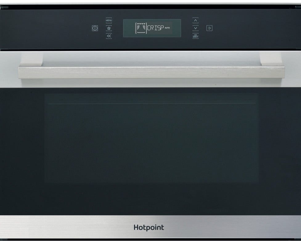 Hotpoint MP776IXH Built In Microwave with Grill - Stainless Steel