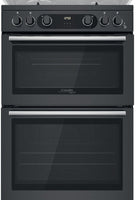 Cannon CD67G0C2CA 60cm Gas Cooker - Dark Grey