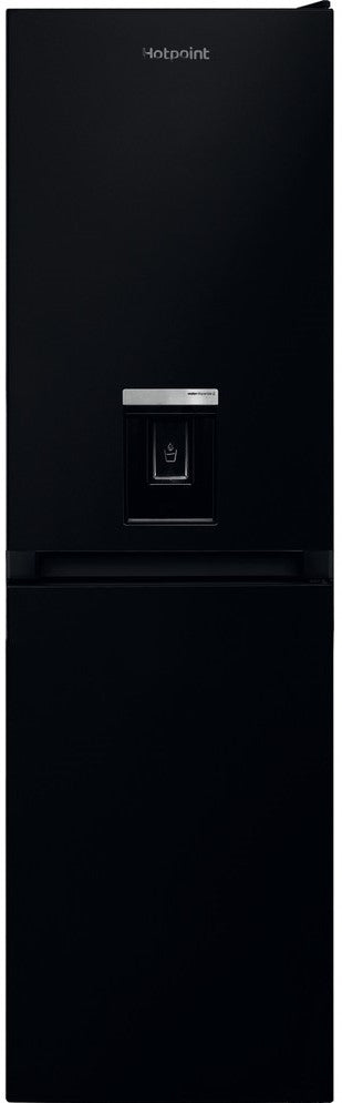 Hotpoint HBNF55182BAQUAUK 54cm Frost Free Fridge Freezer - Black - E Rated