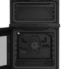 Hotpoint HDE5VDCB 50cm Electric Cooker with Ceramic Hob - Black